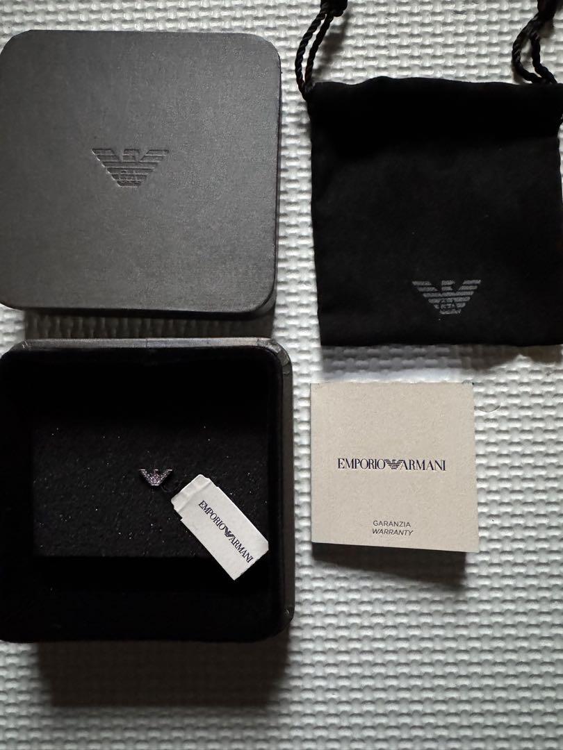 EMPORIO ARMANI エンポリオアルマーニ シルバーピアス 片耳用