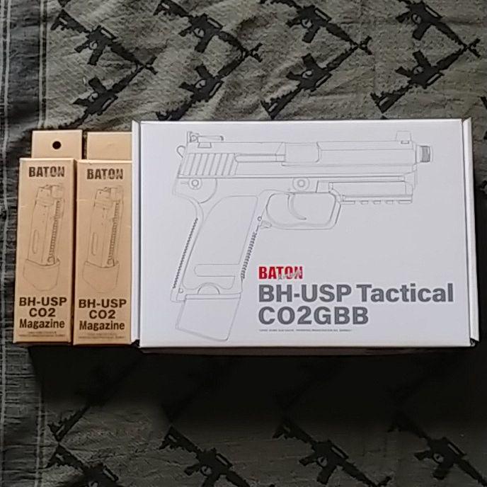 【期間限定値下げ】BATON BH-USP Tactical CO2GBB