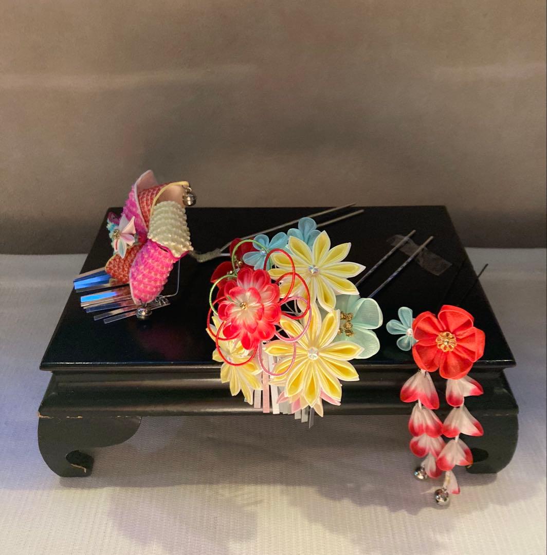 成人式 風車の簪