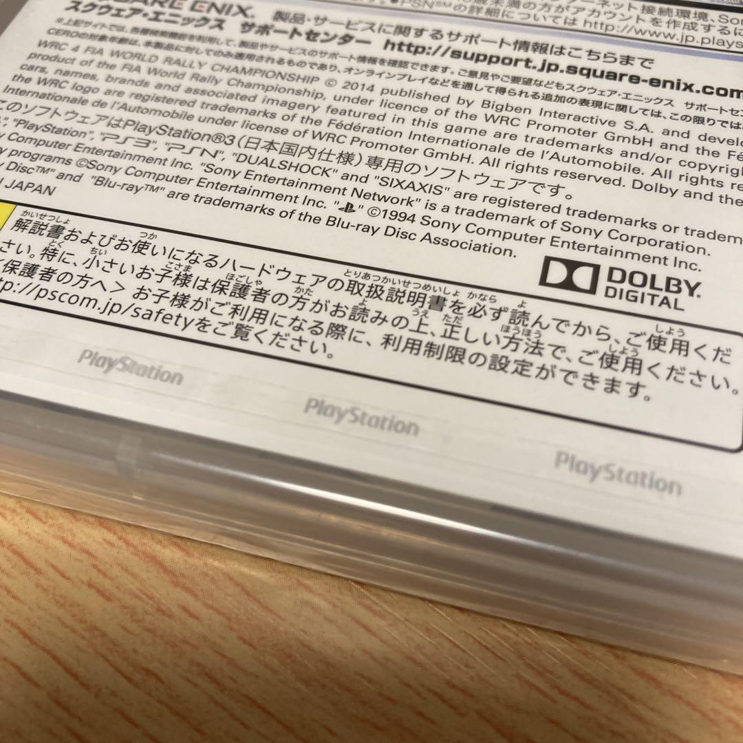 【新品未開封】　PS3 WRC 4 FIA ワールドラリーチャンピオンシップ