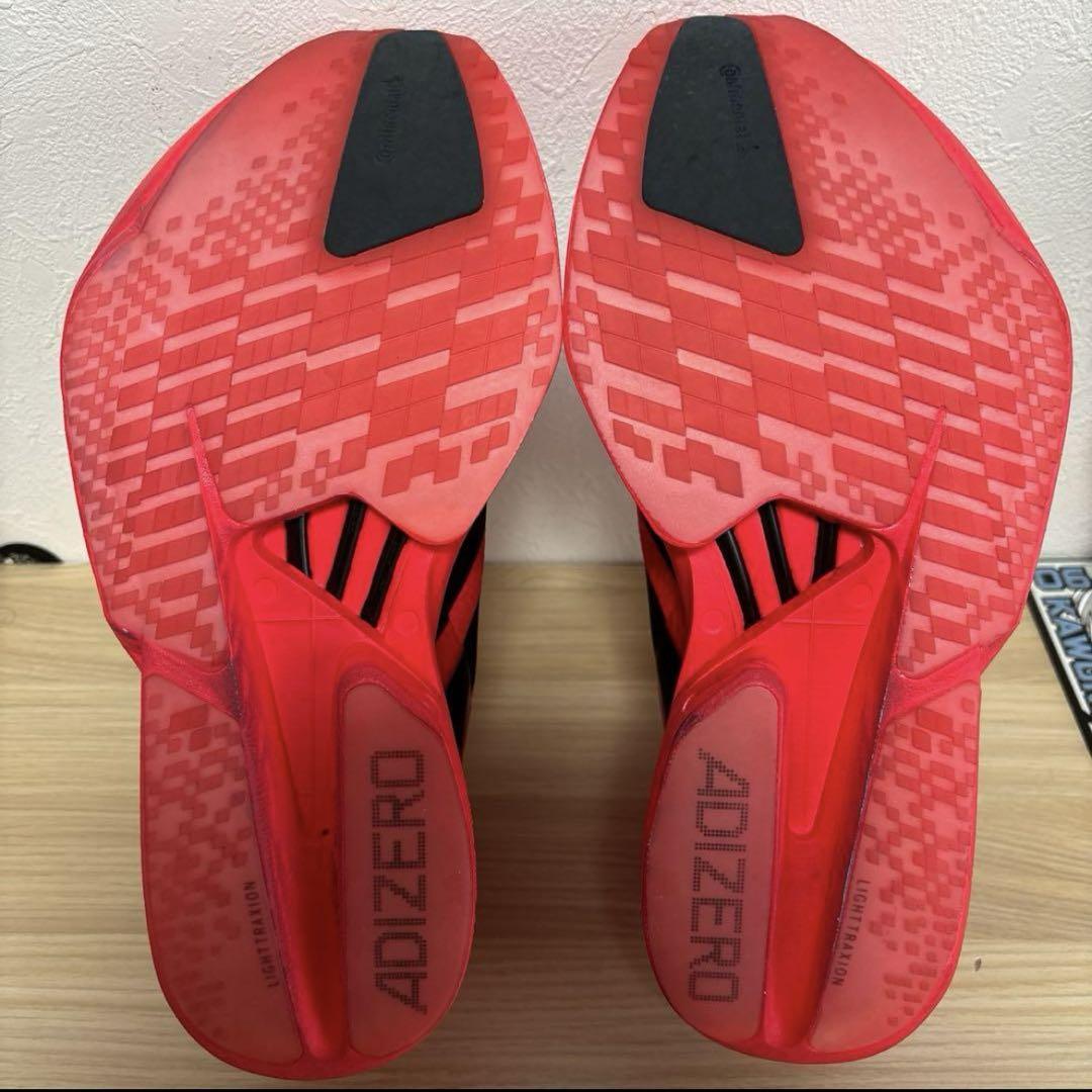 アディダスadidasアディオス プロ 4 Pro4 27.5cmレッド - メルカリ