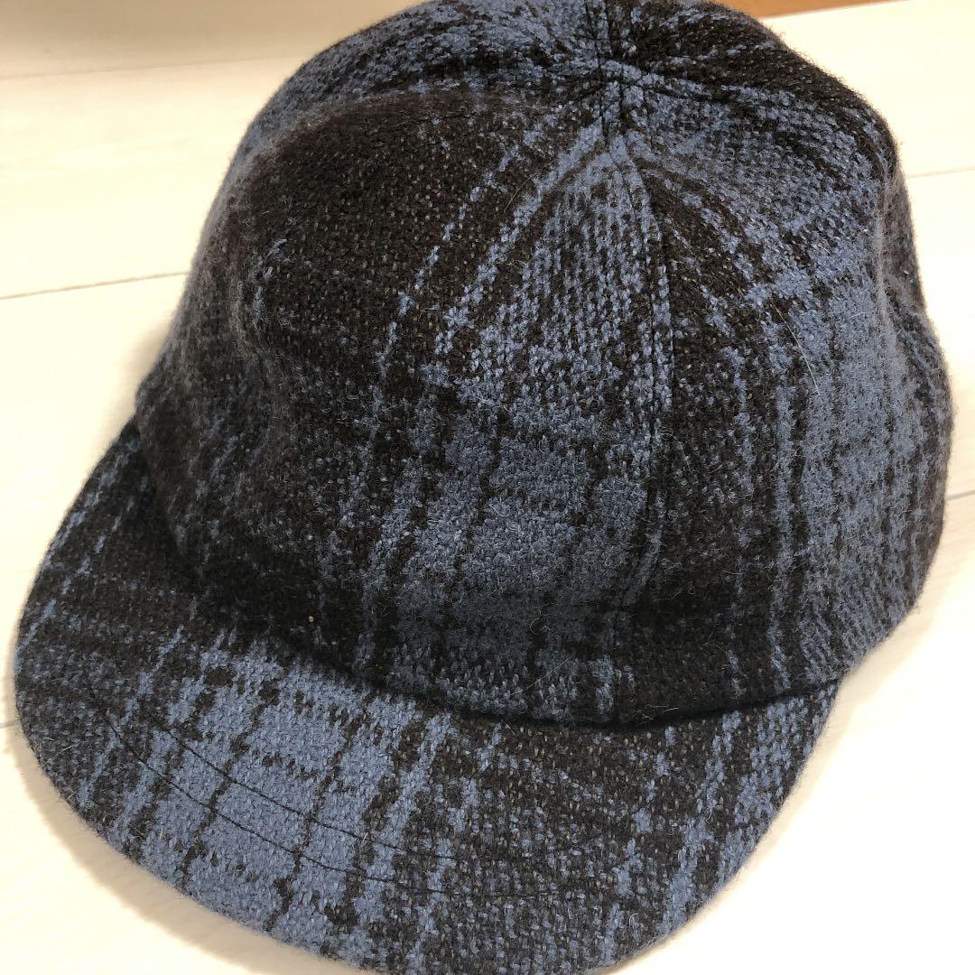 VISVIM キャップ 帽子 キャスケット チェック柄 SM