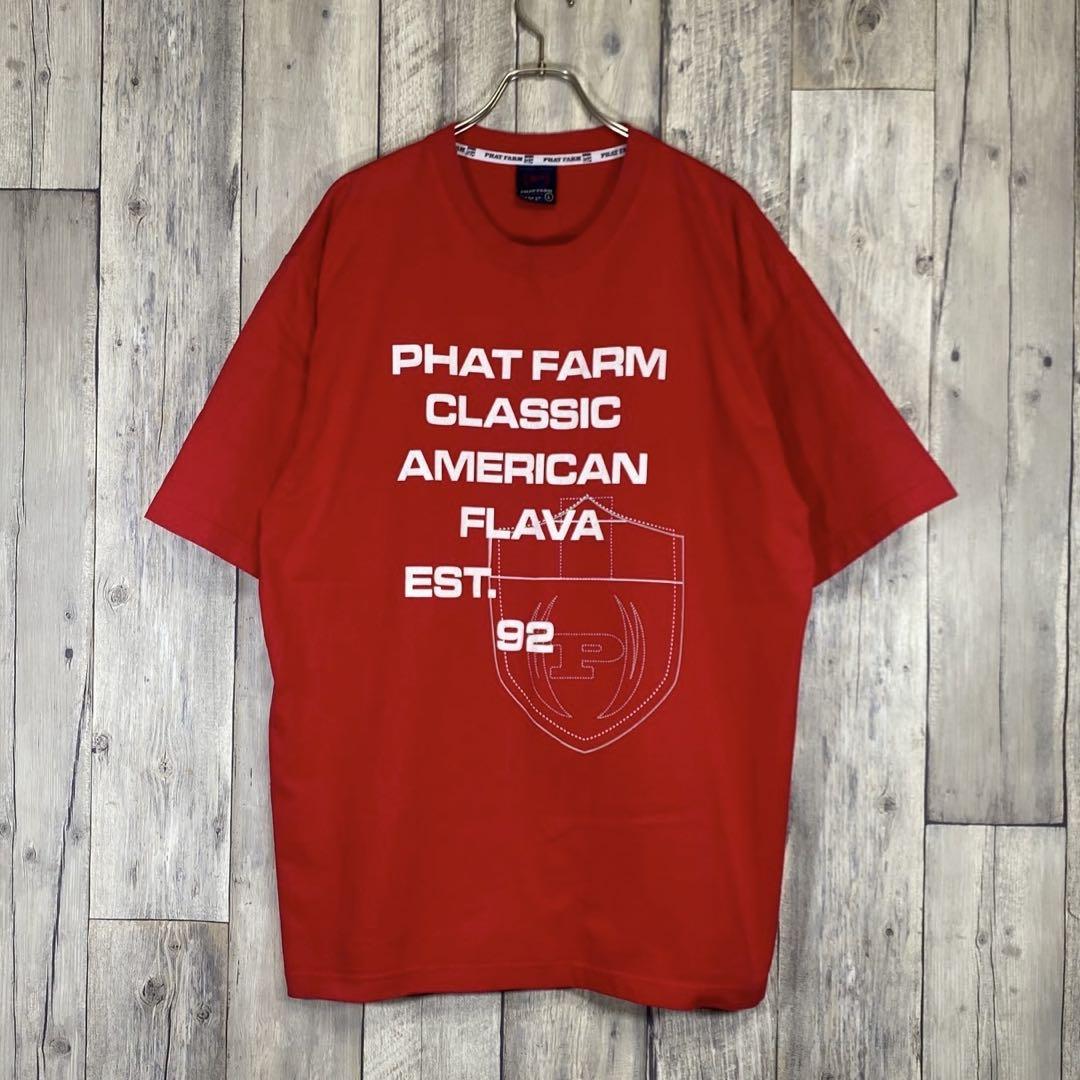 PHAT FARM ファットファーム 米国製 半袖 Tシャツ TEE L