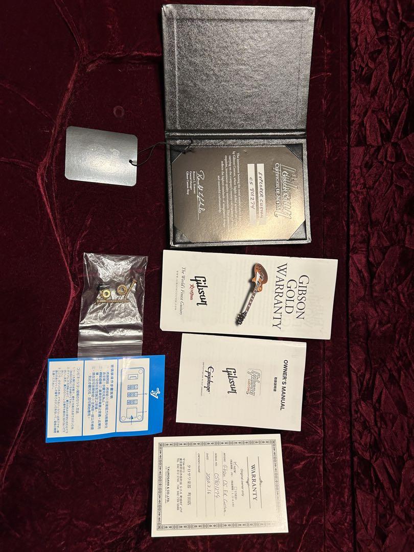 ギター gibson explorer custom 2018