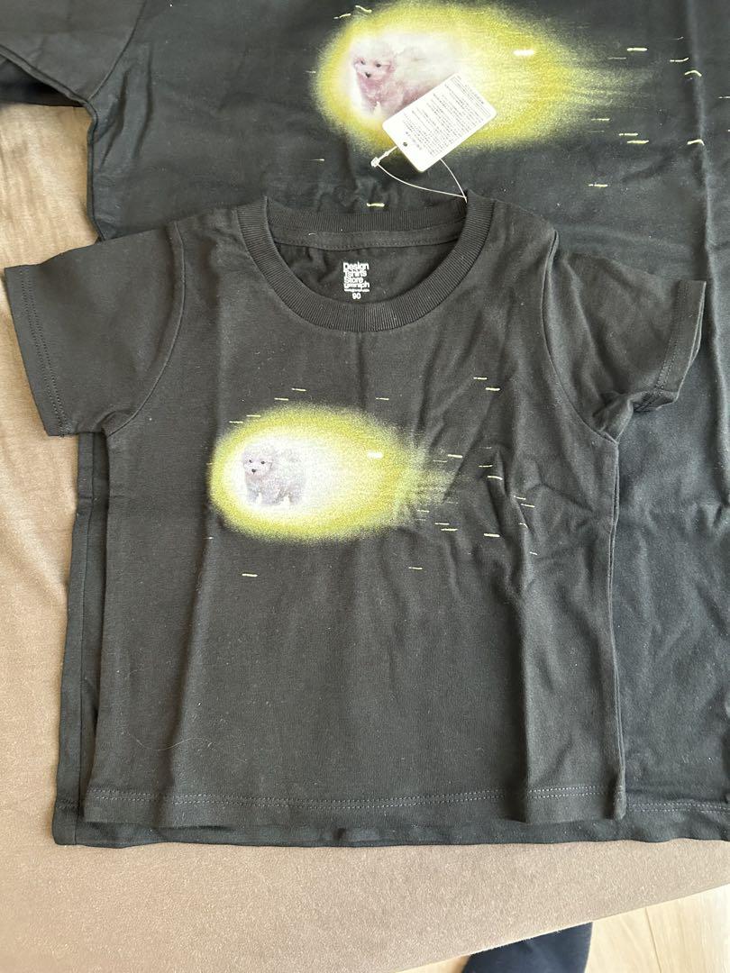 graniph トイプードル柄Tシャツ　家族3枚セット
