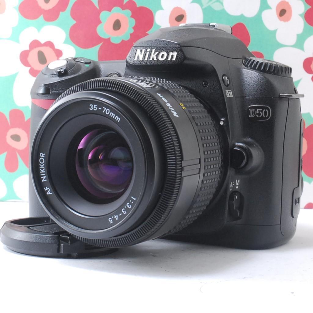 初心者必見❤️スマホに送れる❤Nikon D50レンズキット❤️使いやすい❤