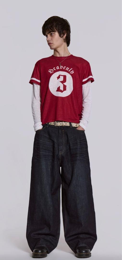jaded london ロンt 長袖tシャツ 短丈