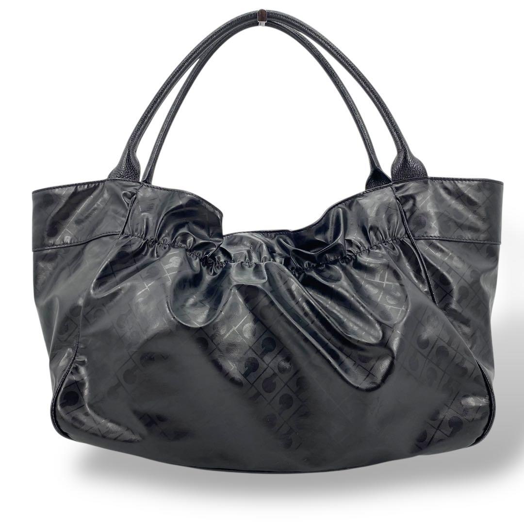 【極美品】ゲラルディーニ トートバッグ 肩掛け ソフティ ナイロン ブラック 【極美品】ゲラルディーニ トートバッグ 肩掛け ソフティ ナイロン ブラック