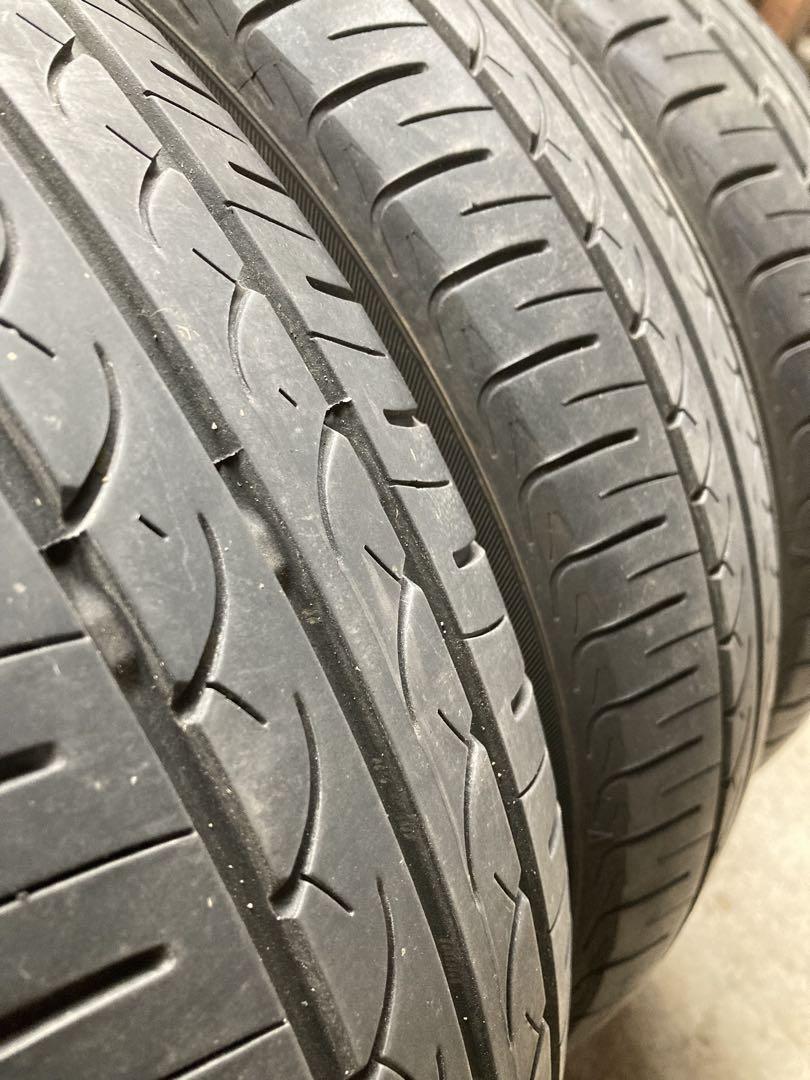 ヨコハマ　155/65R14インチ 溝ありサマータイヤ