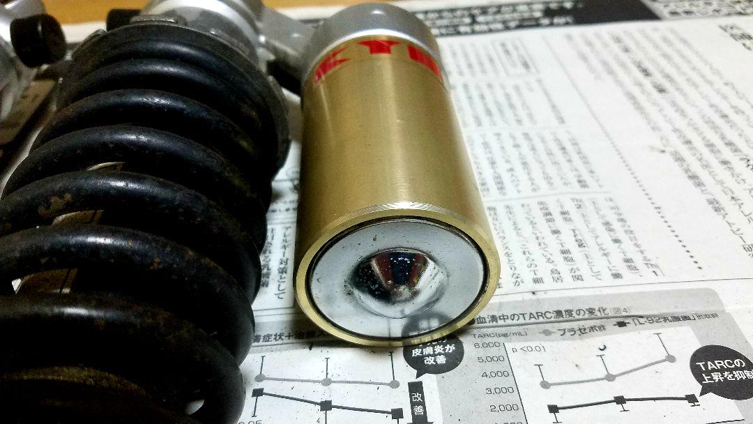 値段が激安 値下げしました! zrx1200ダエグ 純正サスペンション - サスペンション