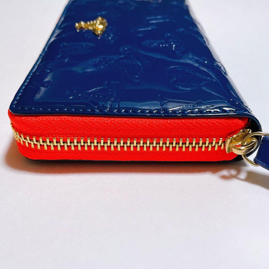 Vivienne Westwood 長財布 55VV355 青 ブルー エナメル - メルカリ