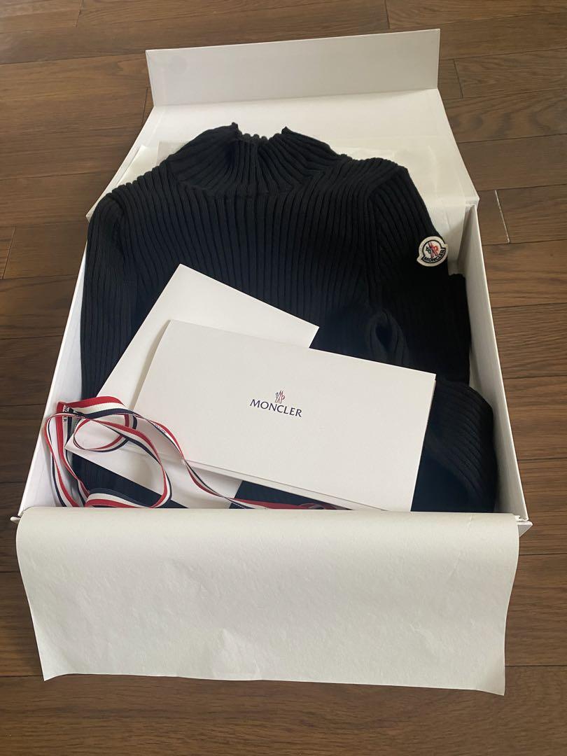 国内正規 MONCLER モンクレール タートルネック ニット セーター XS