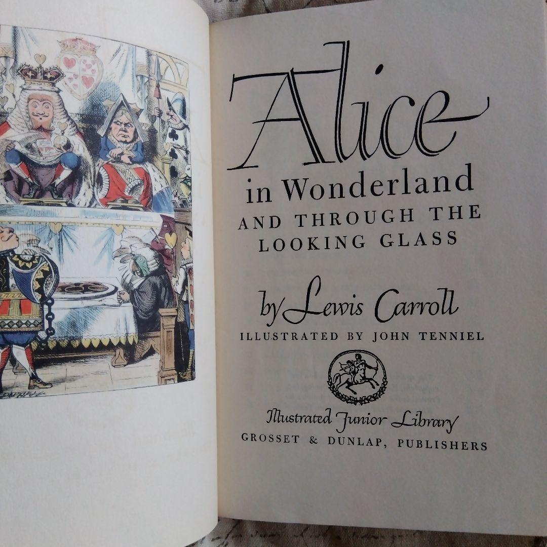 アウトレット☆送料無料】 不思議の国のアリス・鏡の国のアリス 洋書
