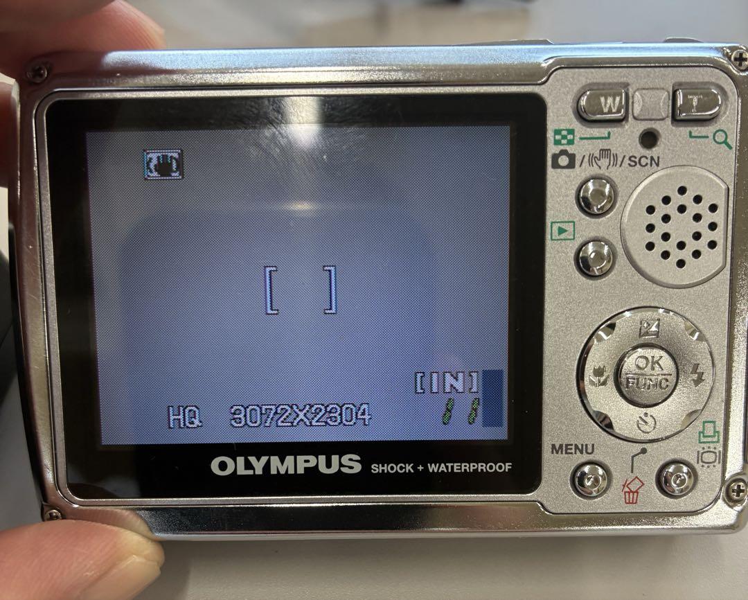 オリンパス 撮影動作確認済み デジタルカメラ OLYMPUS μ725SW