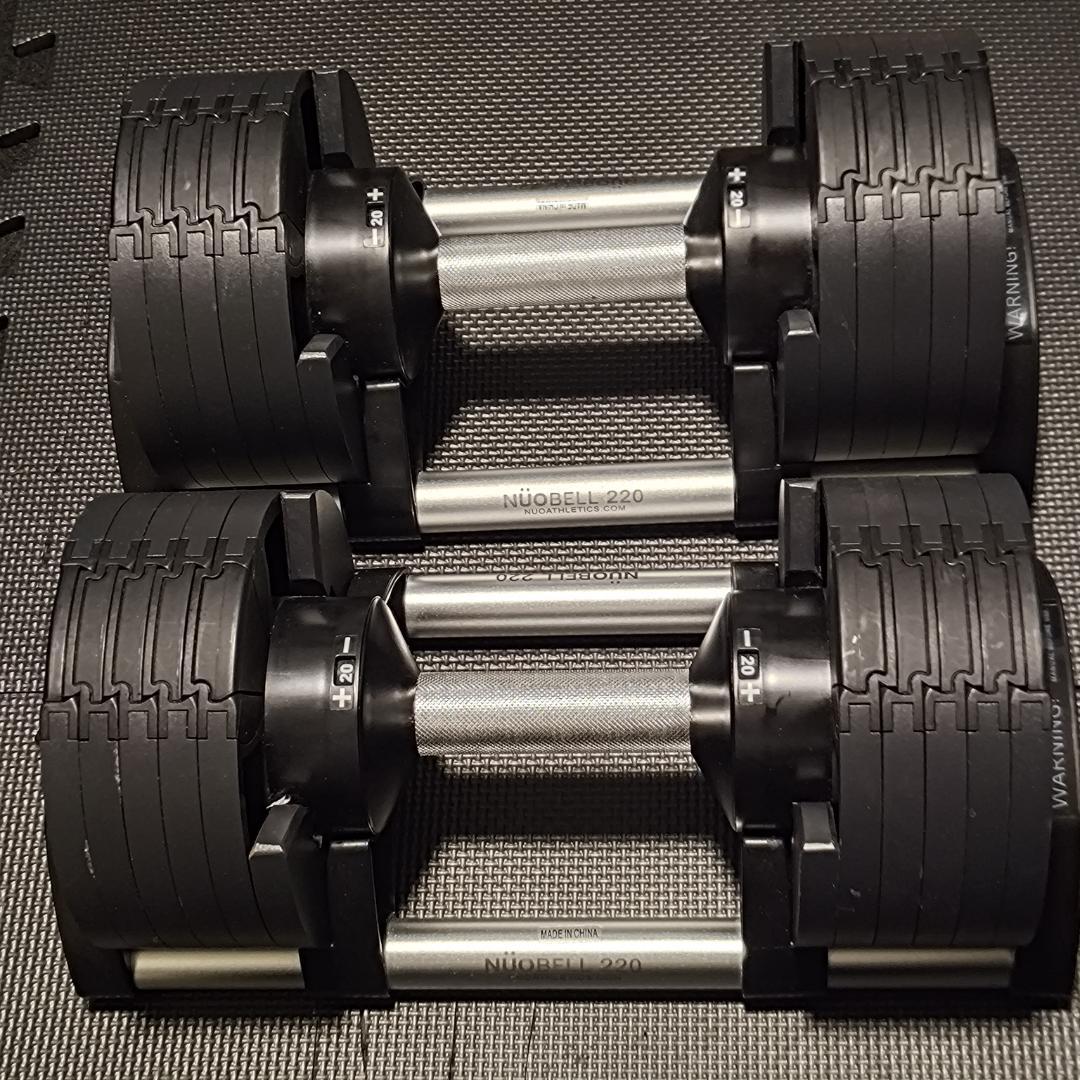 ② FLEXBELL 可変式ダンベル 2kg刻み 20kg 【1個】