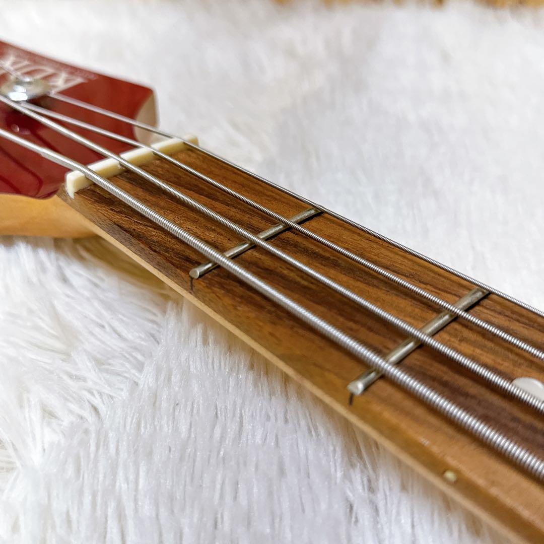RDR ジャズベースタイプ メタリックレッド 初心者向け jazz bass