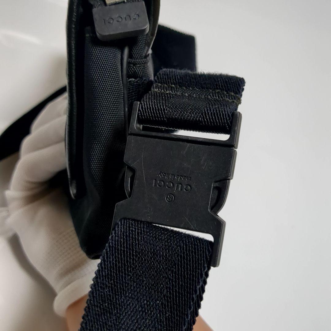 ✨GUCCI✨ウエストポーチ ナイロン インターロッキング シェリーライン