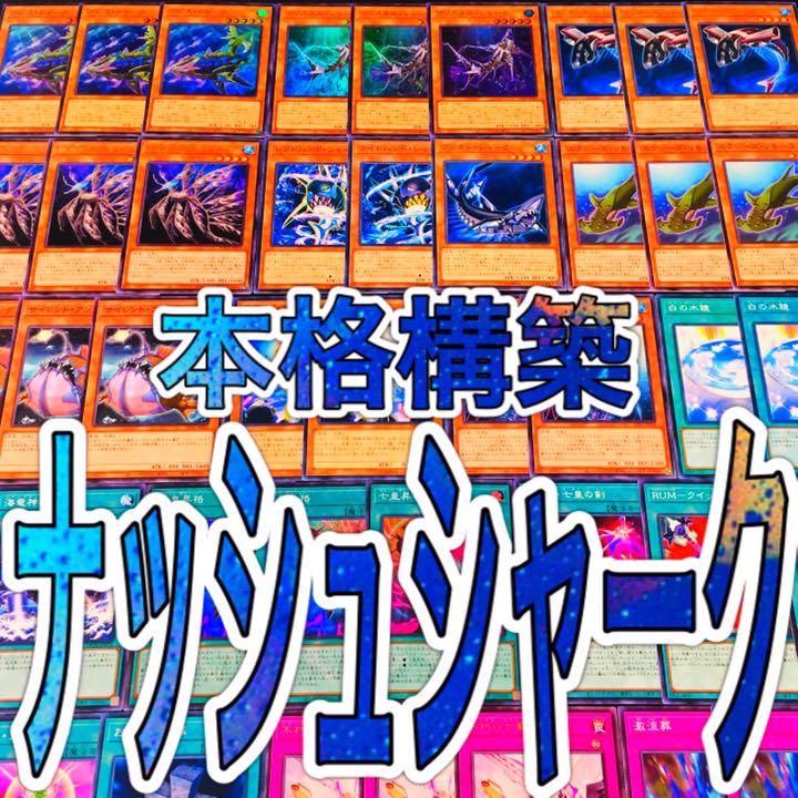 数量限定得価 遊戯王 デッキ 本格構築 新品スリーブ付き c0agp-m22332757665 No.608 ナッシュシャーク 安い新品