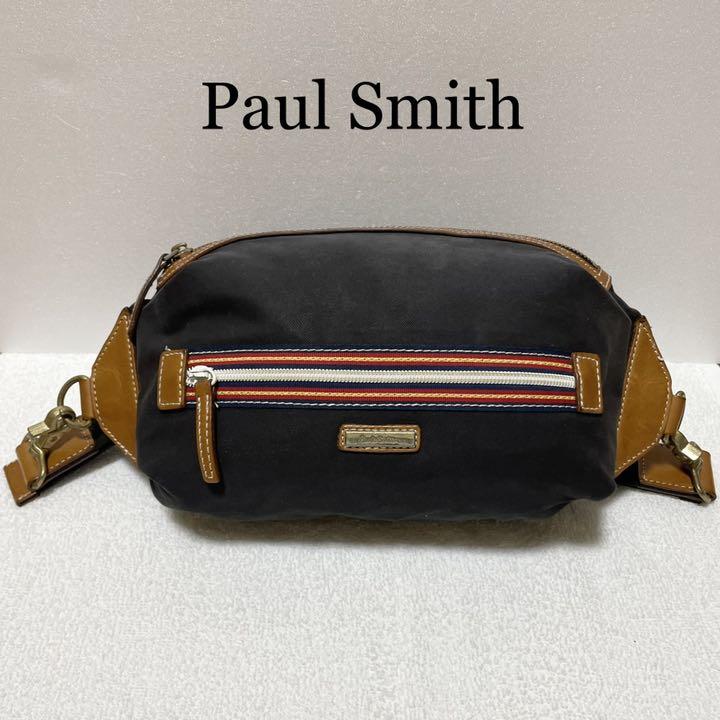 PAUL SMITH ポールスミス ボディバッグ マルチストライプ