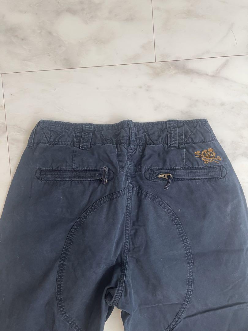 【美品】R.L.（ラルフ・ローレン）カーゴパンツ ネイビー　サイズ30/30