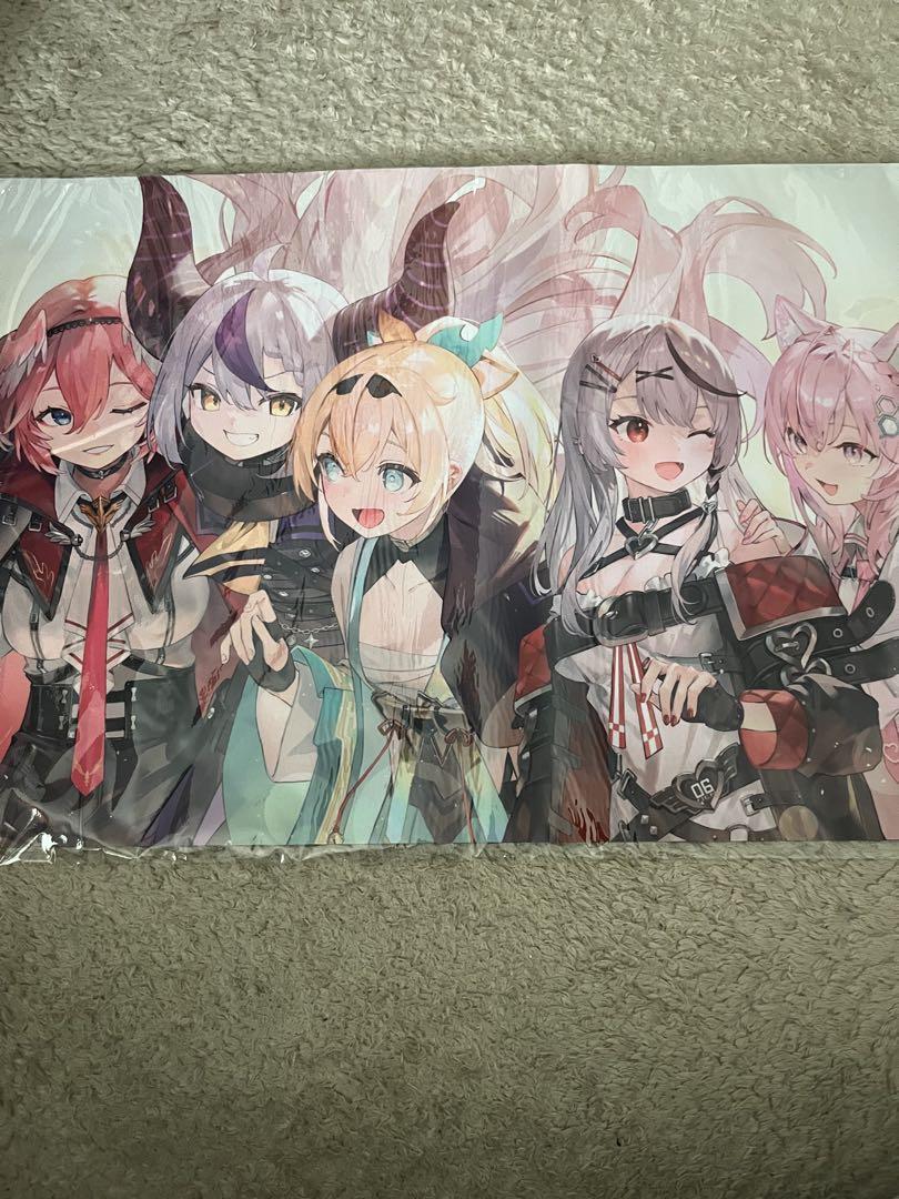 ホロライブ holox 3周年 ラバープレイマット - メルカリ