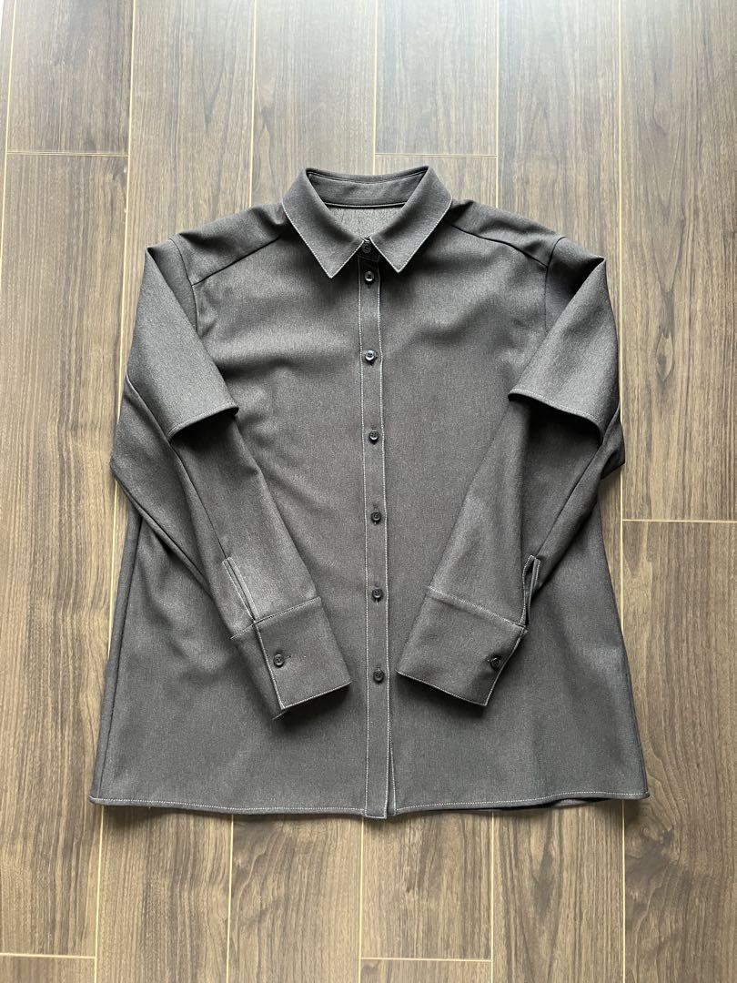 RIM.ARK Fake denim SH ブラック　38