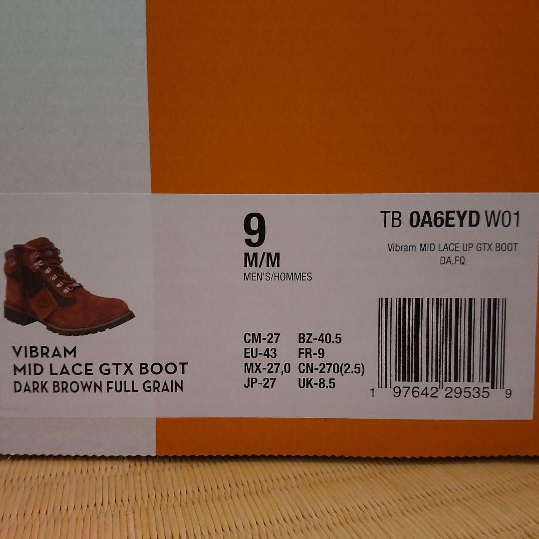 靴 the Apartment VIBRAM MASH FIELD BOOT GTX