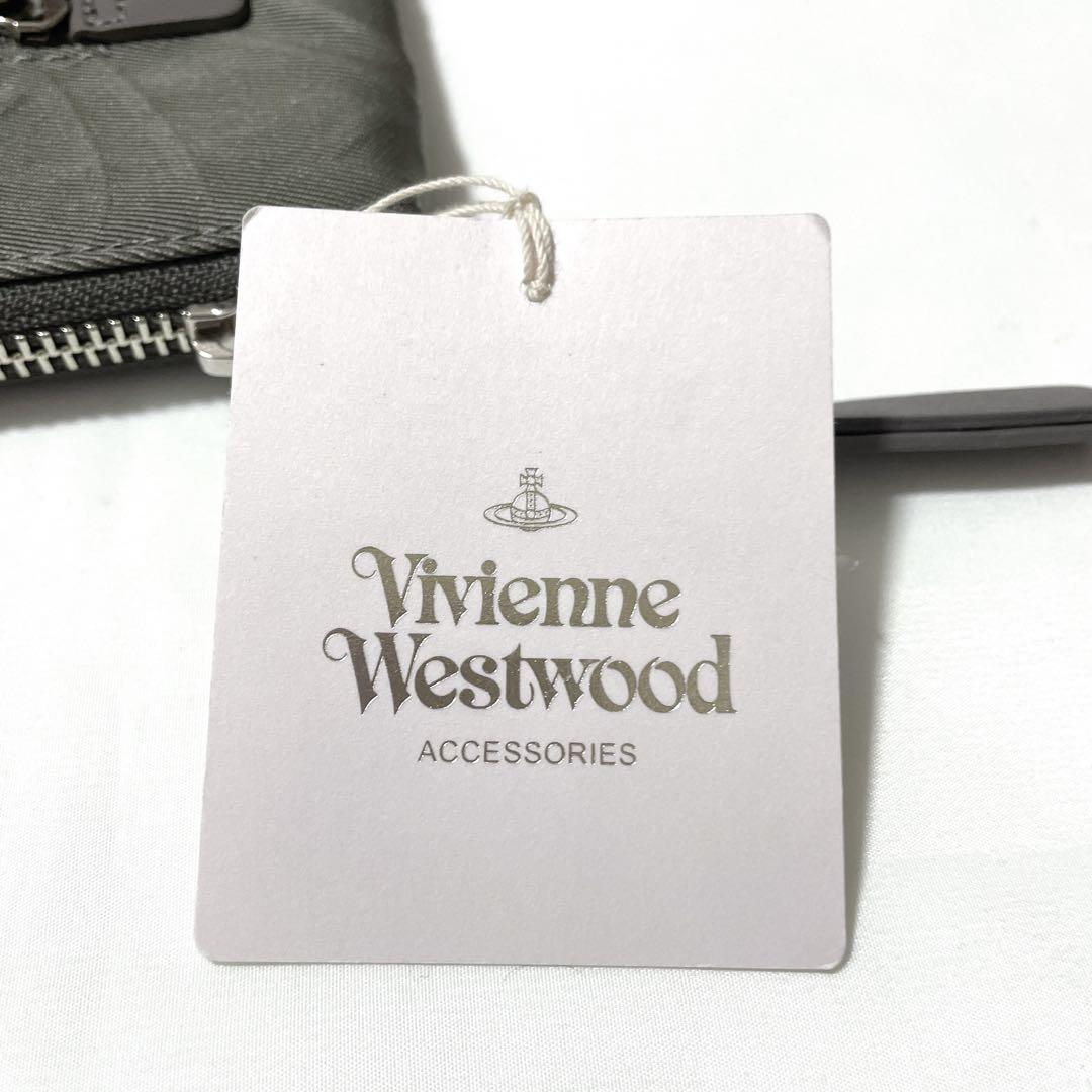 新品　Vivienne Westwood　クラッチバッグ　グレー