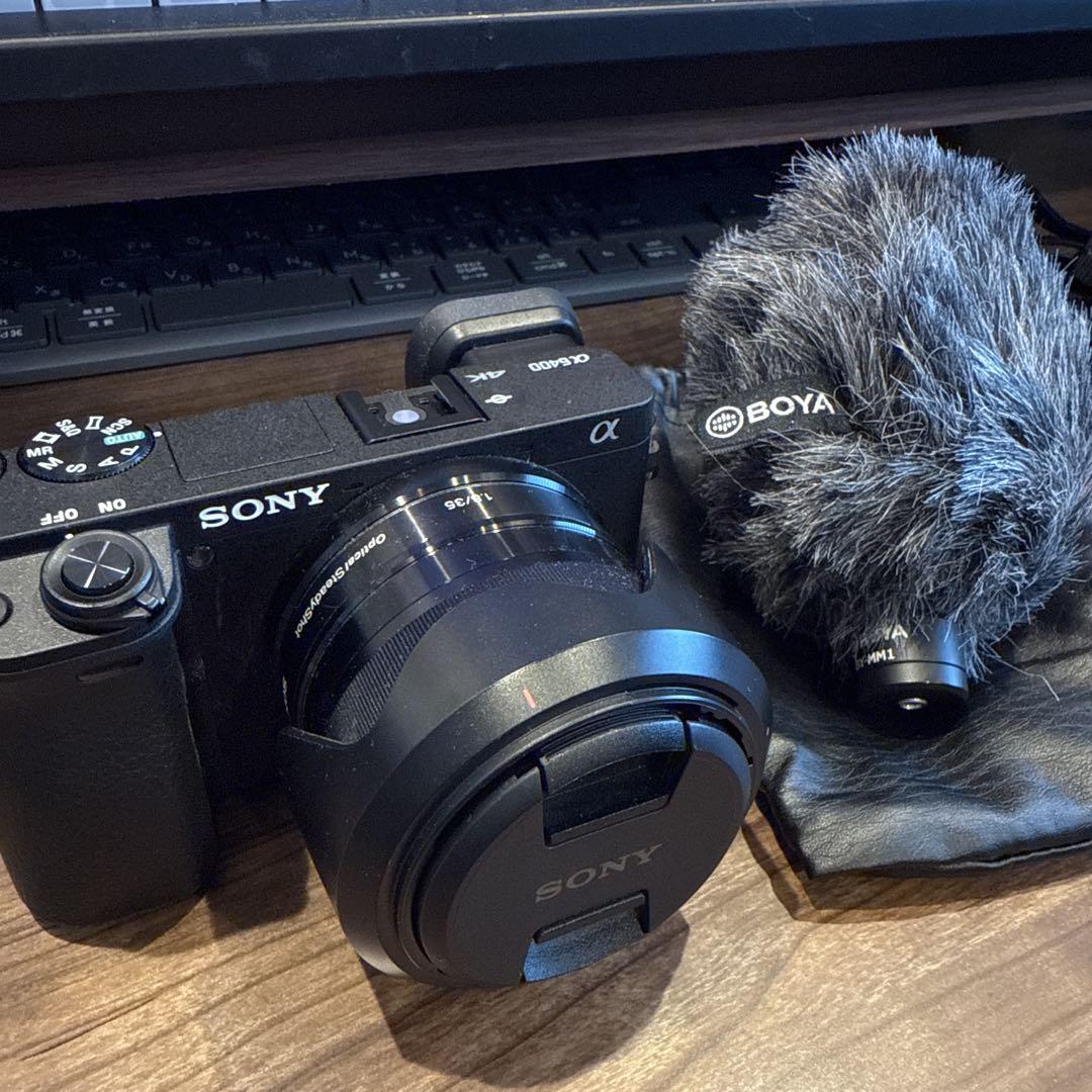 SONY α 6400 ミラーレス一眼 ブラック