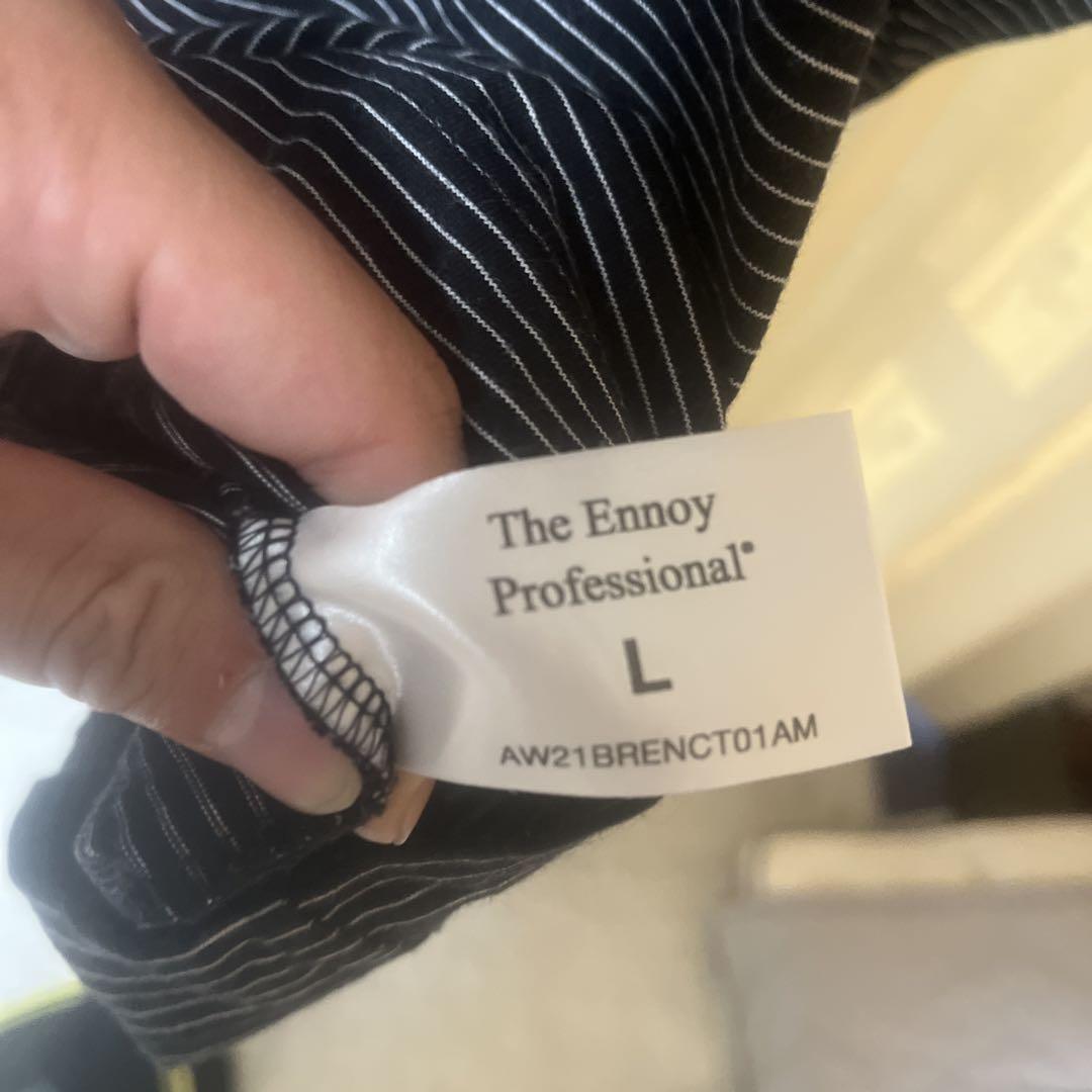The Ennoy Professional ストライプカットソー L