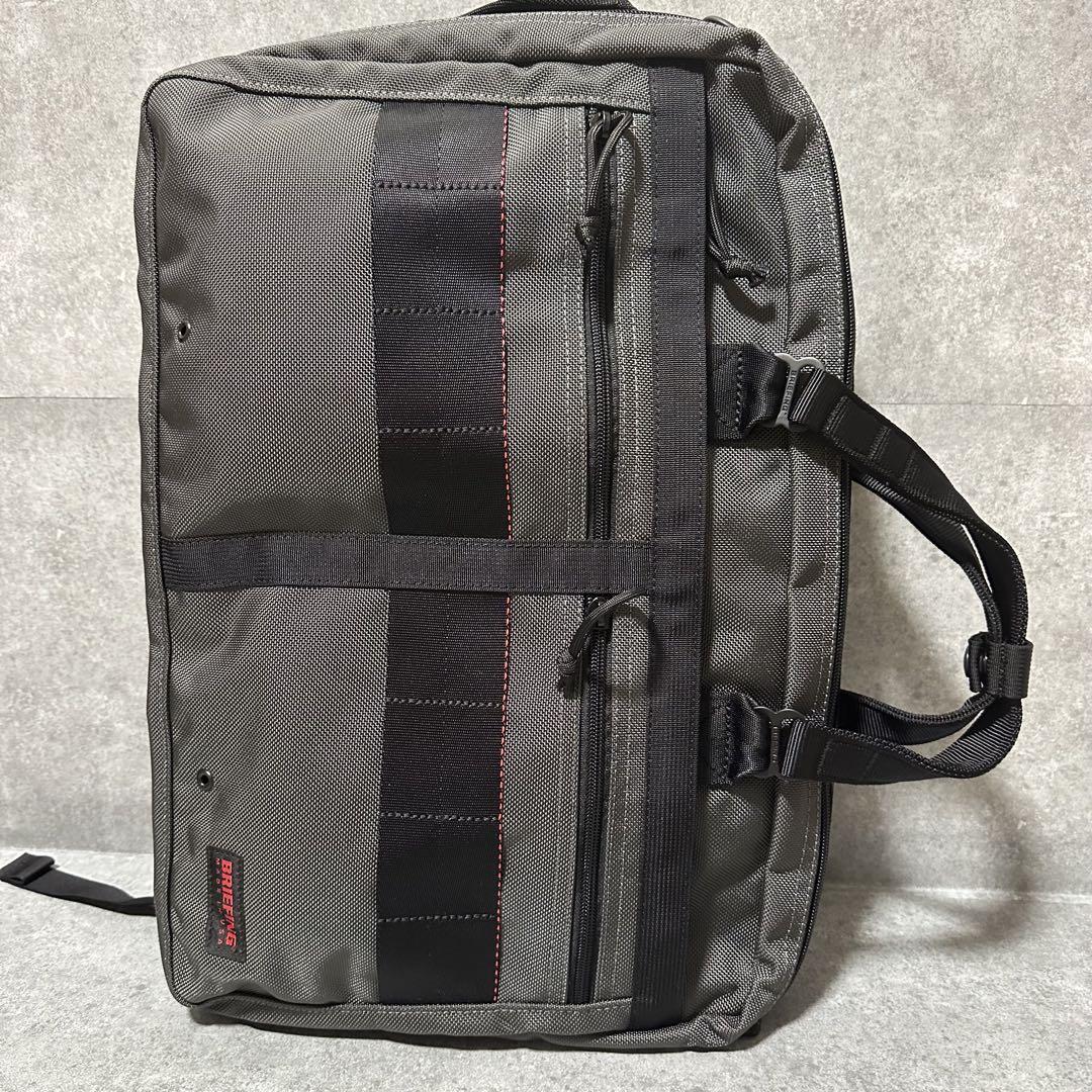 新品未使用　廃盤　ブリーフィング　c3ライナー　3way グレー　リュック