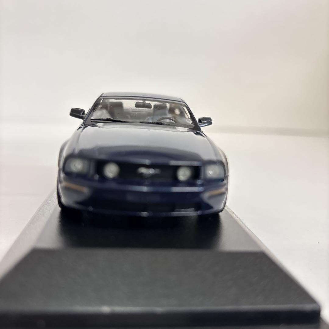 ミニチャンプス 1/43 フォード マスタング ソニックブルー ミニチャンプス 1/43 フォード マスタング ソニックブルー