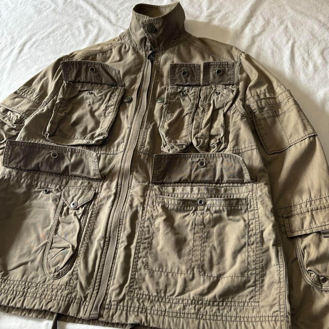 ジャケット・アウター [Rare] 00s GAP parachute military jacket