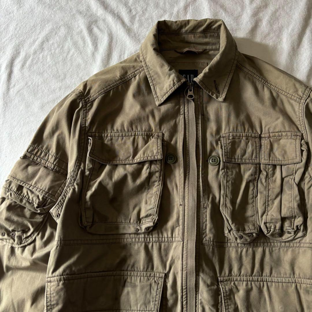 ジャケット・アウター [Rare] 00s GAP parachute military jacket