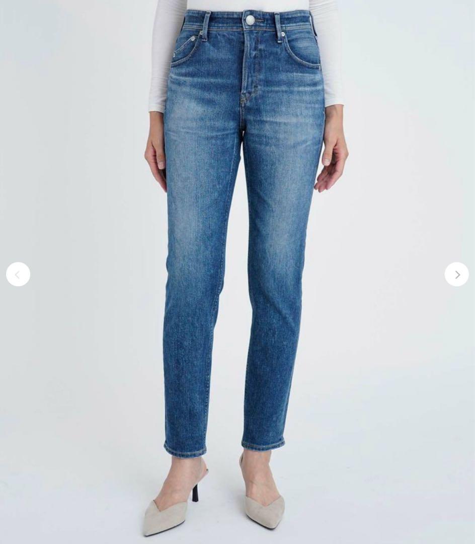 【美品】yanuk スリムテーパード RUTH ルース デニム 24