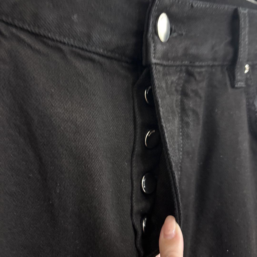 パンツ 32 AMIRI MA BAR POCKET STRAIGHT BLACK OD