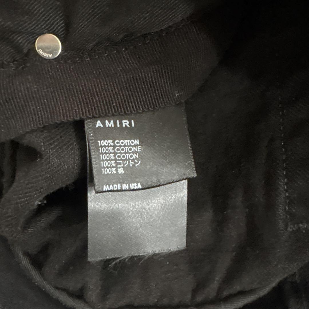 パンツ 32 AMIRI MA BAR POCKET STRAIGHT BLACK OD