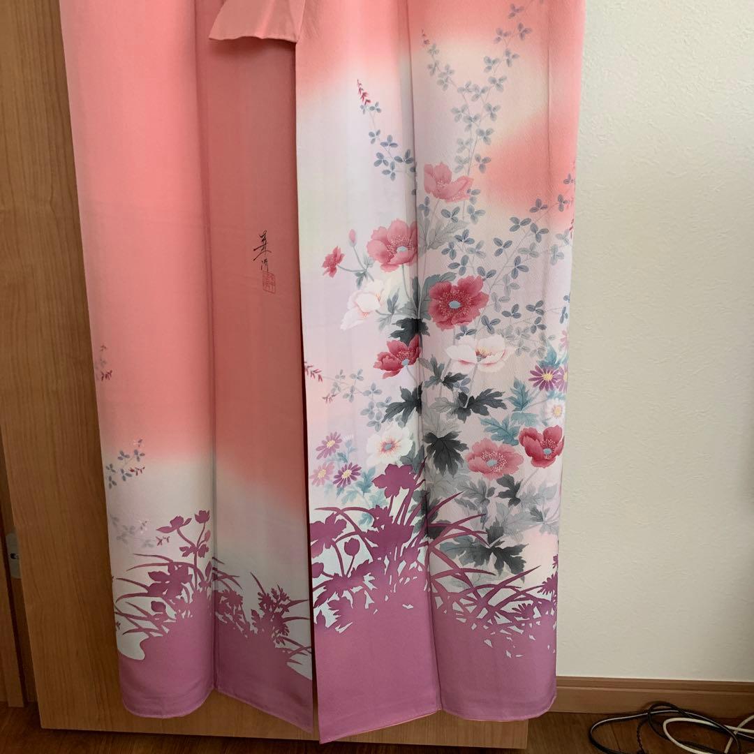 前田華清?訪問着 付け下げ 美品 前田華清?訪問着 付け下げ 美品