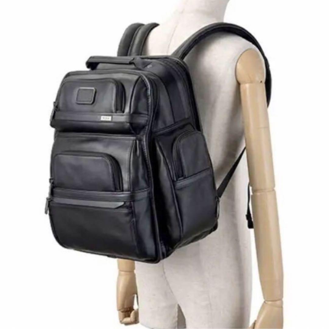 TUMI ALPHA3 ブリーフパック レザー仕様