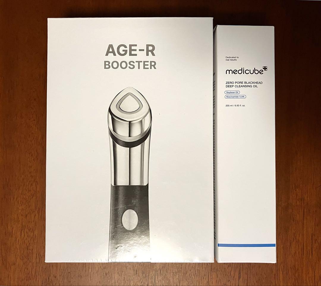 未開封 メディキューブ AGE-R ブースター＋ディープクレンジングオイルセット