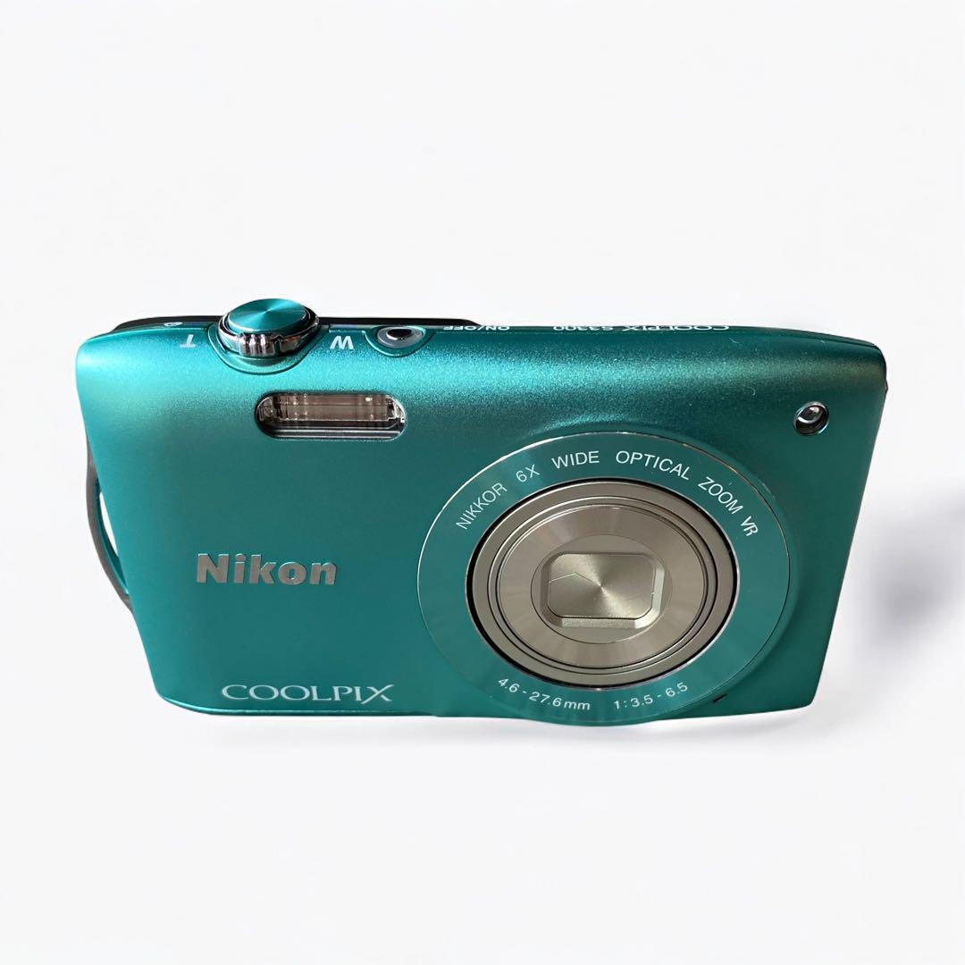 Nikon COOLPIX S3300 ミントグリーン コンパクトデジタルカメラ