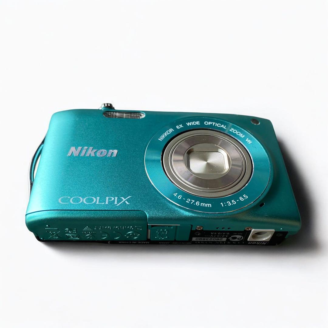 Nikon COOLPIX S3300 ミントグリーン コンパクトデジタルカメラ