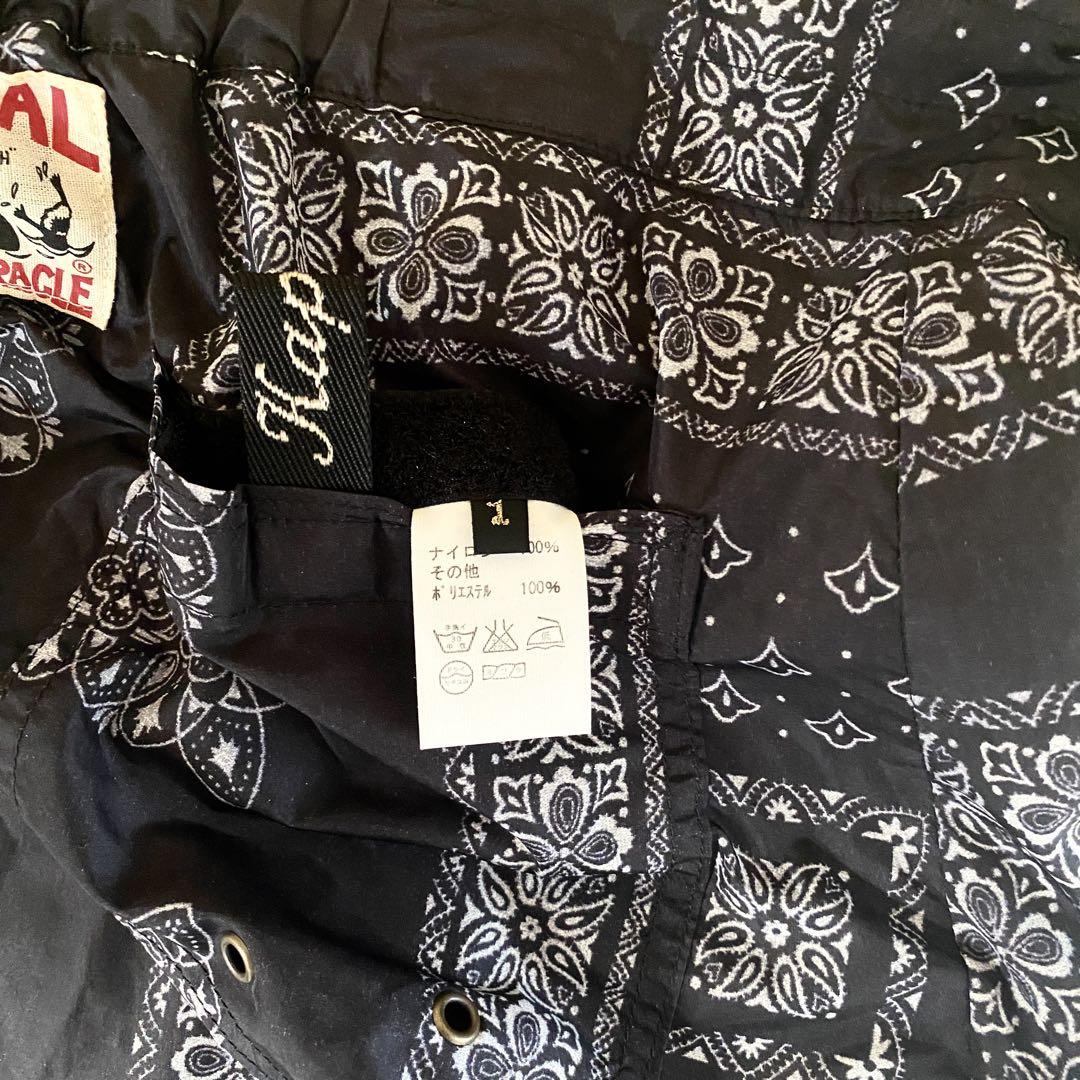 キャピタル KAPITAL サルエルパンツ バンダナ柄 スイムパンツ サイズ1 Kapital バンダナ柄 メッシュパンツ スイムパンツ サイズ1