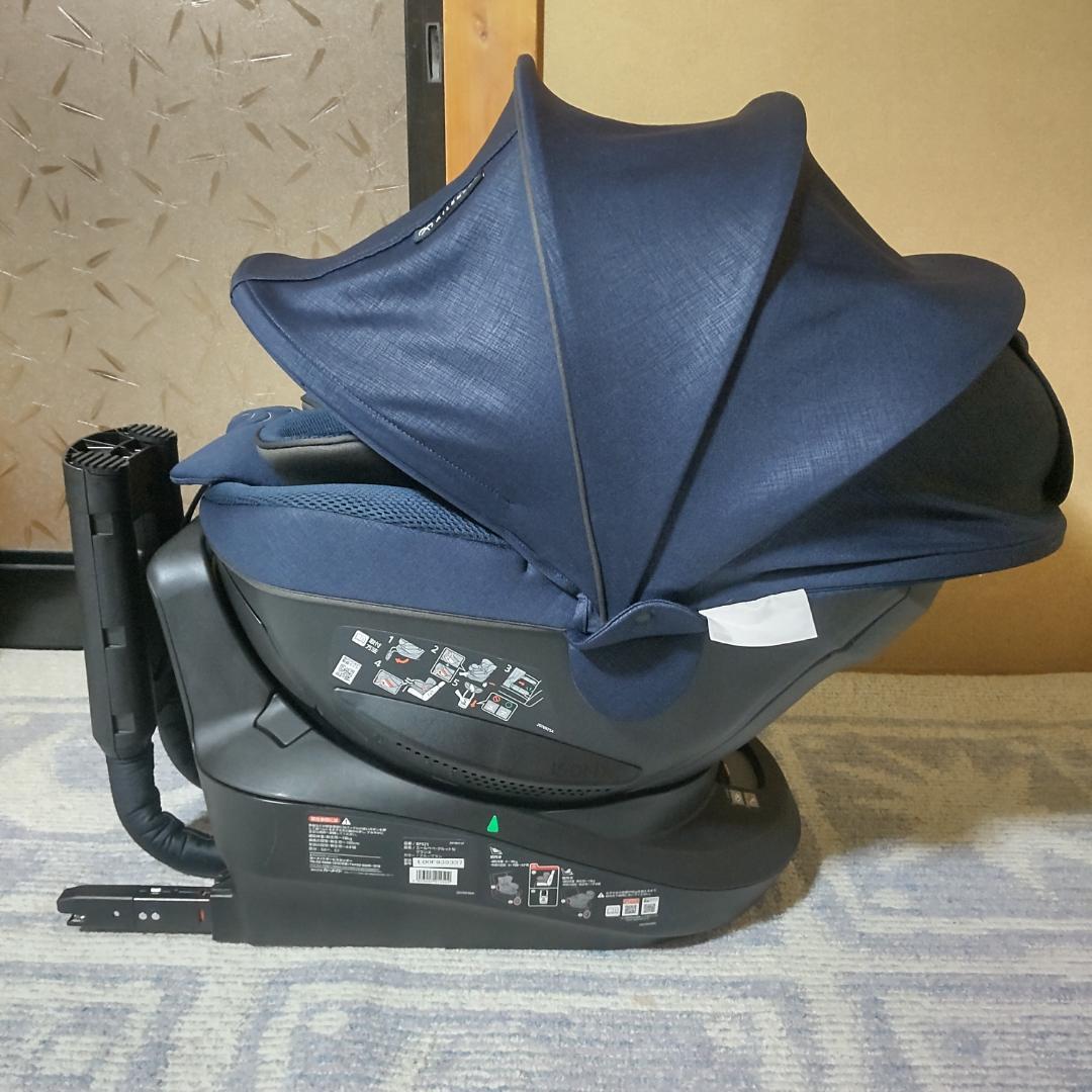 美品 カーメイト エールベベ クルット5i グランス 新生児～4歳頃