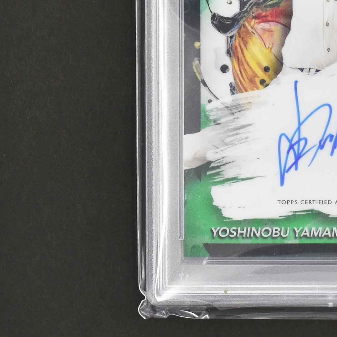 ダブルPSA10 75枚 山本由伸 サインカード 2024 Topps FAYY