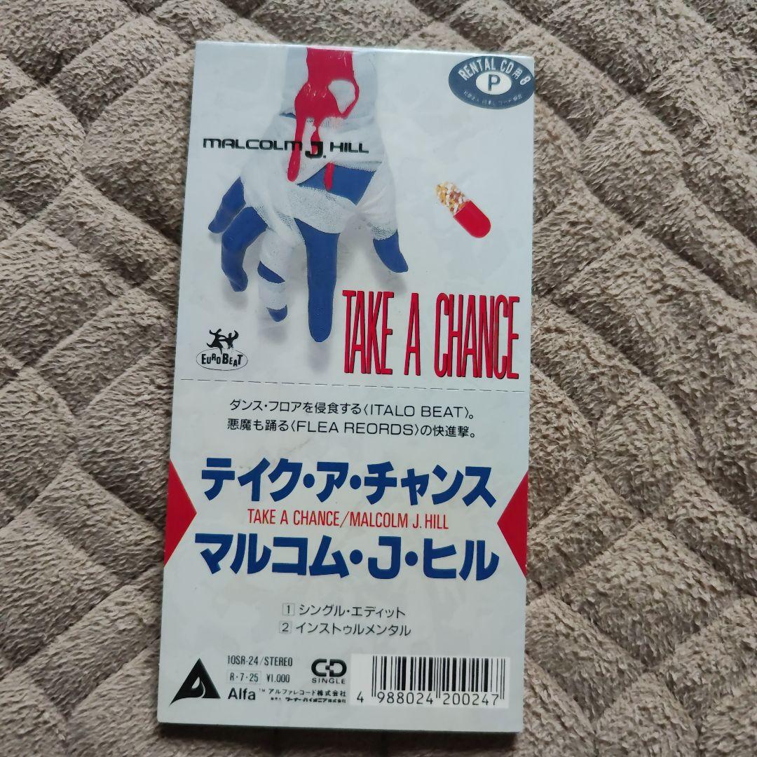 マルコム・J・ヒル TAKE A CHANCE 8cmシングル　レア