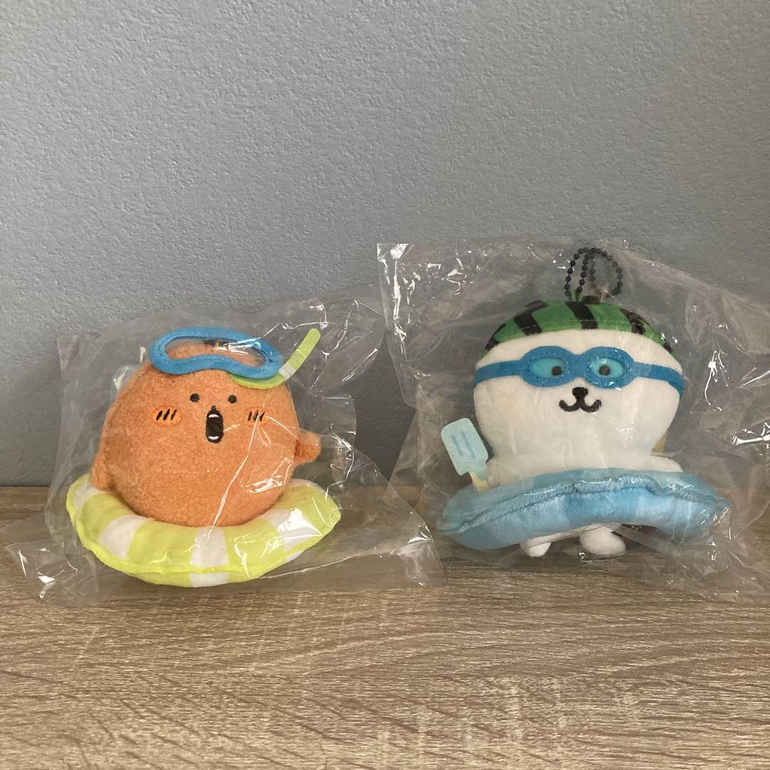 ナガノキャラクターズ スイカマスコット 浮き輪のもぐらコロッケ