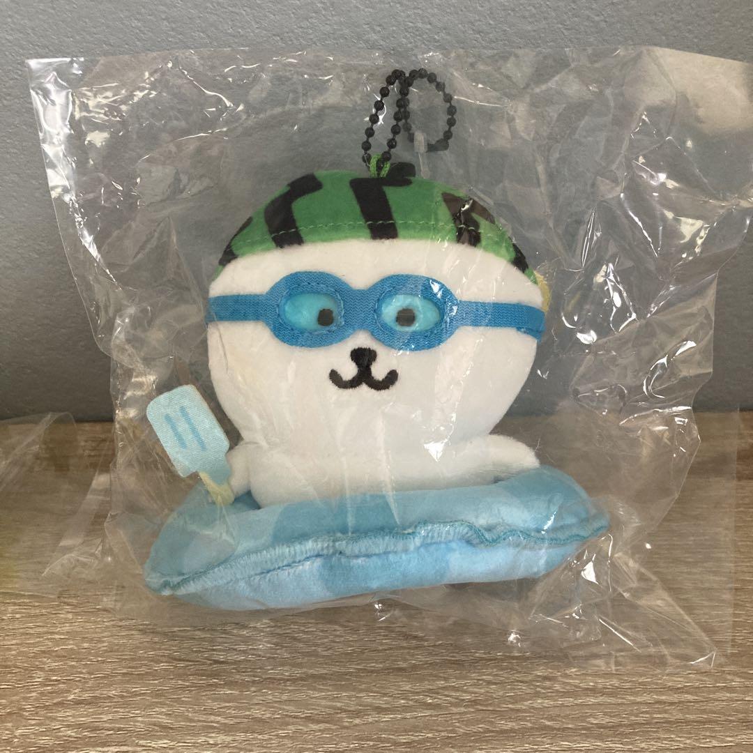 ナガノキャラクターズ スイカマスコット 浮き輪のもぐらコロッケ