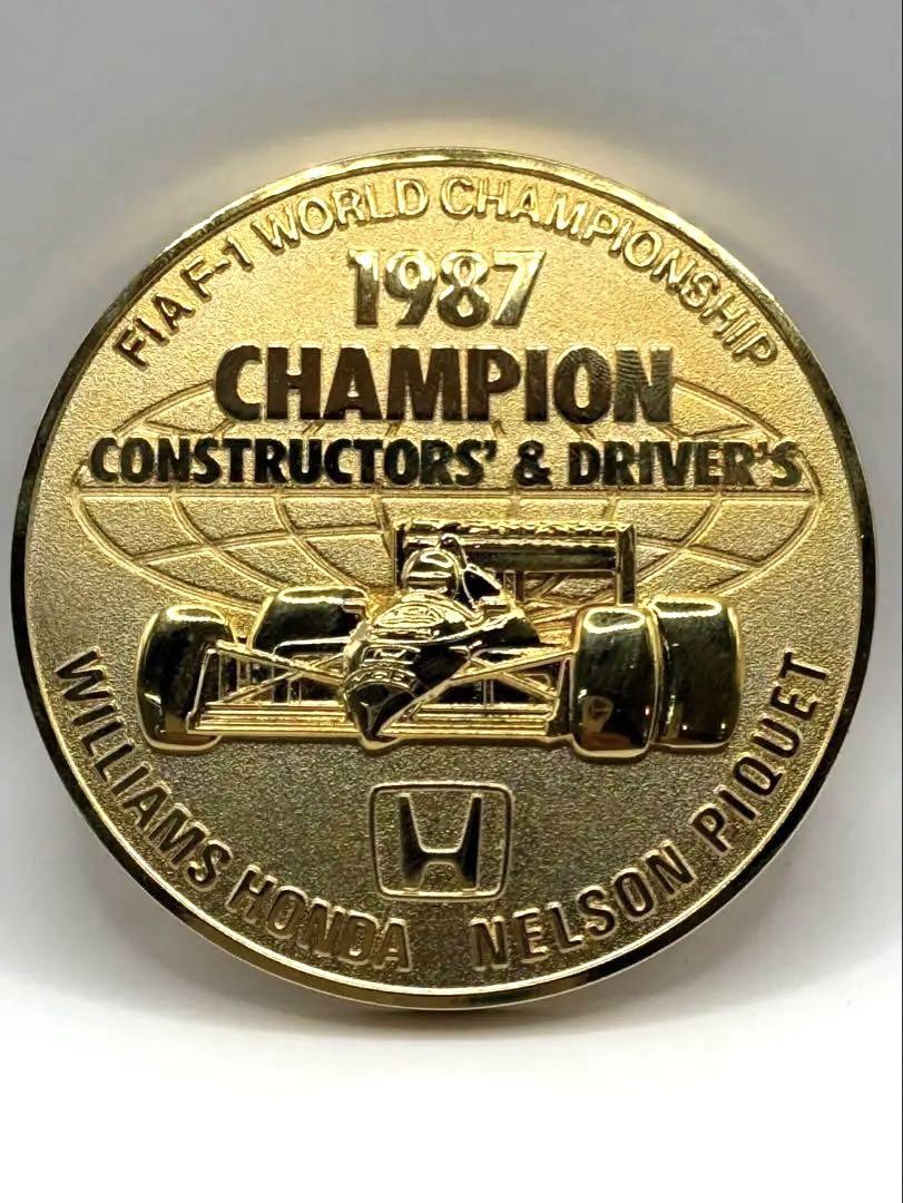 ホンダF1 記念メダル ワールドチャンピオン - メルカリ ホンダF1 記念メダル ワールドチャンピオン - メルカリ