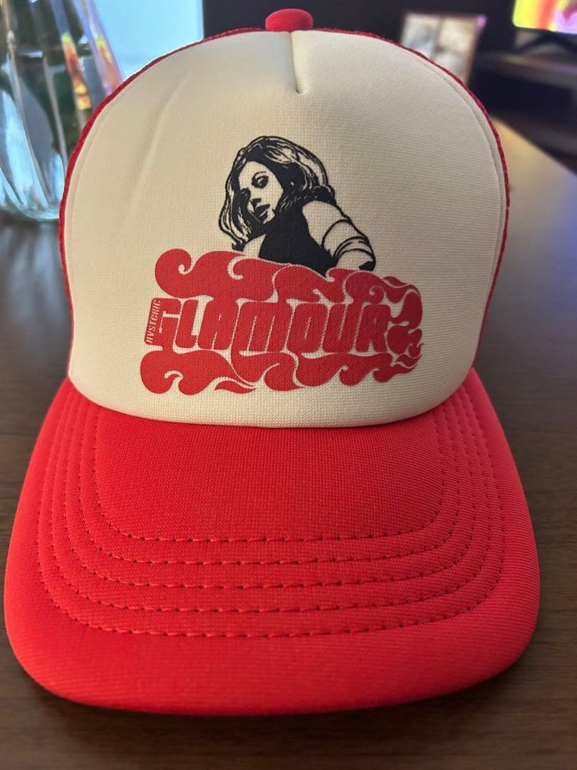 HYSTER GLAMOUR キャップ　赤